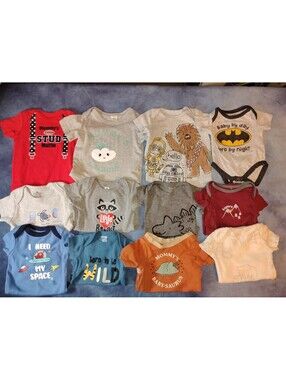 Boys 0-3 month body suits